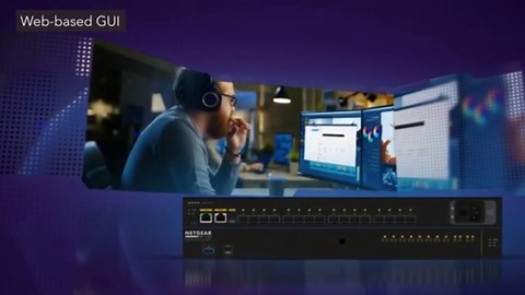 NETGEAR AV Line M4250-26G4F-PoE++ 24 Port Switch GSM4230UP | L3 Managed | 24x1G PoE++ 1440W and 4x1000Base-X SFP | Rack-Mountable | Cloud Care's 3 Year Warranty SupportPlus Included