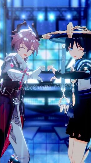 【Genshin Impact 原神MMD】♡ぱーとちぇんじver♡ファッションビート②【ドゥリン／放浪者】 #原神 #genshin #genshinimpact #MMD #原神MMD