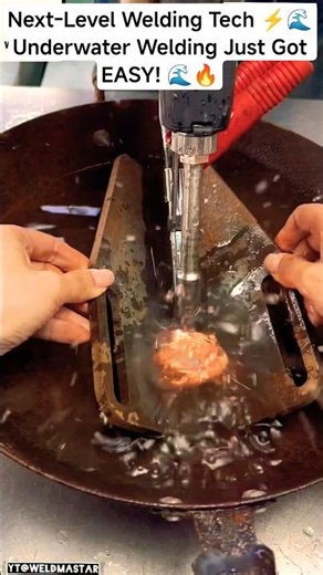 Underwater Welding Just Got EASY! 🌊🔥 | Laser Welding Innovation 2025 #welding #shortsvideo #shorts