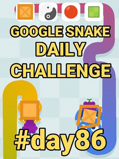 Google Snake Daily Challenge #day86 #google #googlesnake #game #tas