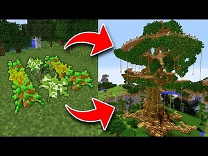 How to Get TREEHOUSE SAPLINGS in Minecraft! *SECRET WAY!*
