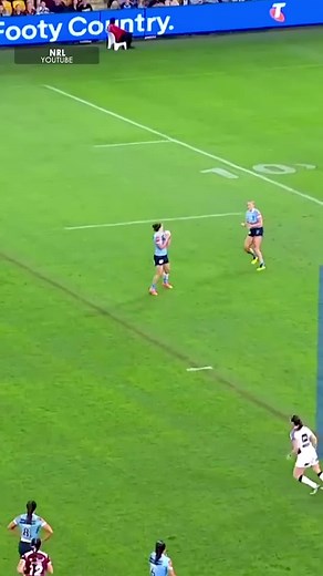 Jaime Chapman and New South Wales met Queensland in Game 1 of a record-setting rugby league series! #NRLW #Rugby #TheSkysTheLimit #unitedinmaroon