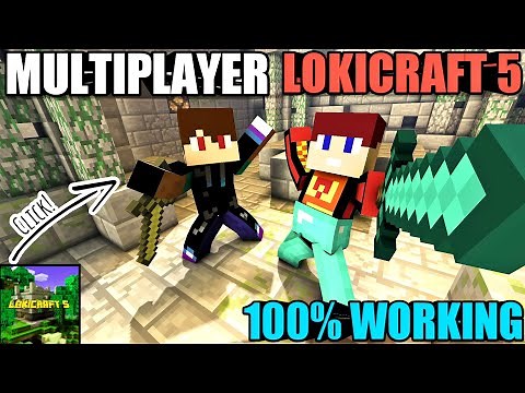 AMAZING😍😍 HOW TO PLAY MULTIPLAYER IN LOKICRAFT 5 ll LOKICRAFT ll