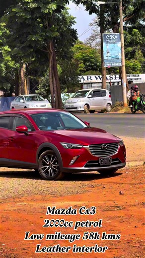 2018 Mazda CX-3 😍 Sporty looks. Premium feel. Low mileage gem. 🚗 2000cc Petrol — smooth & responsive 📉 Low Mileage: 58,000 kms 🛋 Leather Interior 📊 Heads-Up Display (HUD) 💰 Price: 2.55M 🏦 Bank Finance Available (48 Months): ✅ Employed Clients (10% Deposit): • Deposit: 255,000 • Balance financed: 2,295,000 • Approx. Monthly: 72,000 – 75,000 ✅ Business Clients (20% Deposit): • Deposit: 510,000 • Balance financed: 2,040,000 • Approx. Monthly: 64,000 – 67,000 📍 Location: Kiambu Rd, opposite 