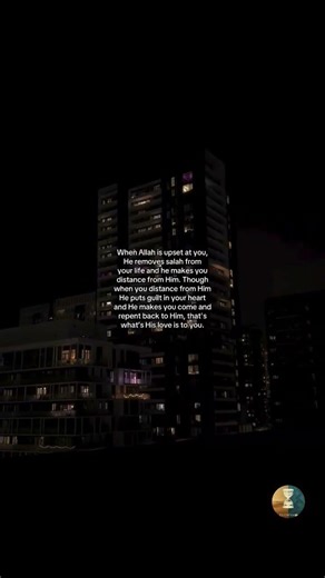 When Allah removes Salah from your life, that's when you should be scared 🤍