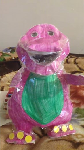 My New Barney Puppet 💜💜💜
