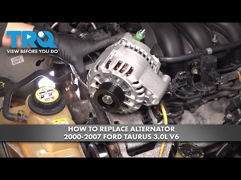 How to Replace Alternator 2000-2007 Ford Taurus 3.0L V6