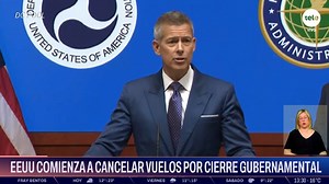 5.6K views · 36 reactions |  El gobierno de EE.UU. anunció que solicitará a las aerolíneas que empiecen a cancelar vuelos a partir de mañana para "reducir la presión" sobre el control aéreo, un sector con un alto nivel de ausentismo debido al cierre del gobierno | Telemundo | Facebook