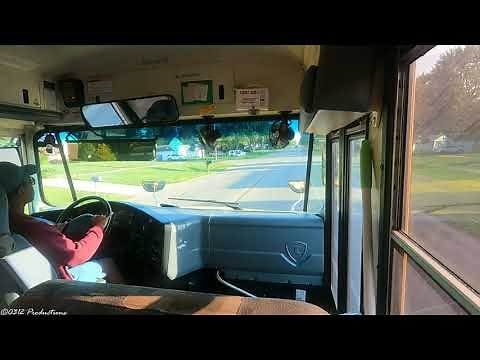 Bouncing Around in A 2008 IC CE300 School Bus W/ DT466E