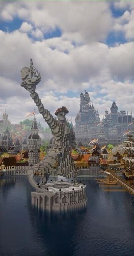 Novigrad in Minecraft… But It’s Actually INSANE 😱