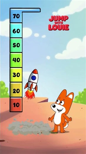 Louie ने बना दिया सुपर रॉकेट! 🚀#kidslearning #kidsyoutube #cartoon #shorts #games #challenge