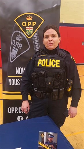 8K views · 94 reactions | Explore your career options with the #OPP at the Red Lake District High School career fair today until 3:00 p.m. We look forward to meeting you! #RedLakeOPP ^bb --- Explorez vos options de carrière avec l'#OPP au salon des carrières de l'école secondaire du district de Red Lake aujourd'hui jusqu'à 15 h. Nous avons hâte de vous rencontrer ! #RedLakeOPP ^bb | Ontario Provincial Police - North West Region | Facebook