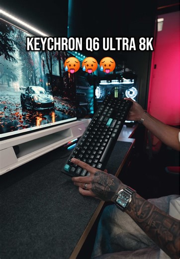 Keychrons newest keyboards that are dropping this year are going to be wild. This is one of them. 8k polling coming out a mechanical keyboard is going to open you up to more switch options and it’s a true full size which is getting more and more popular. #gamingkeyboard #gamingkeyboards #gaminggear #gamingsetup #keychronq6ultra