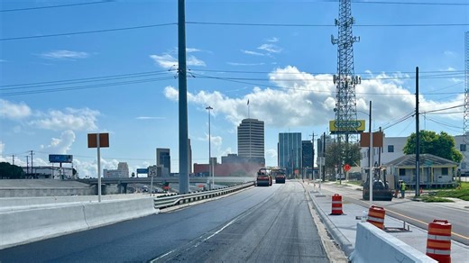Expect road closures along this section of I-37 frontage this month