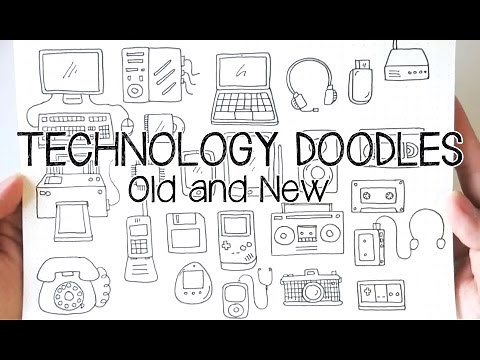 Technology/Gadgets Doodles | Doodle with Me