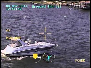 Stolen Boat crashes into dock