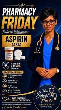 Aspirin (ASA): The ONE Thing You MUST Assess Before Giving It | NCLEX Pharmacology