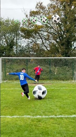 How Big to Stop Me Scoring? ⚽️😳