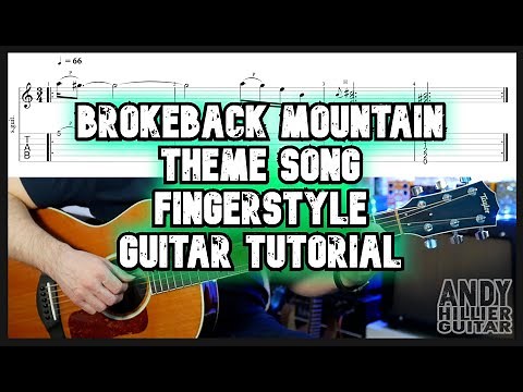 Brokeback Mountain Theme Song Guitar Tutorial