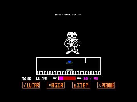 UNDERTALE - Sans fight. Full battle