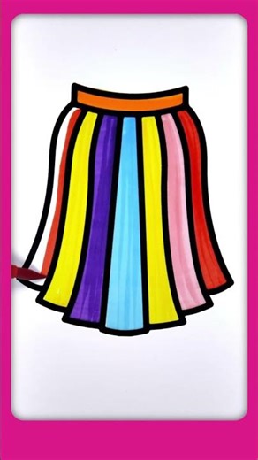 Princess Dress Coloring Pages for Kids 👗🌈 Easy & Fun!