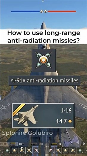 How to use long-ranged Anti-Radiation missiles?