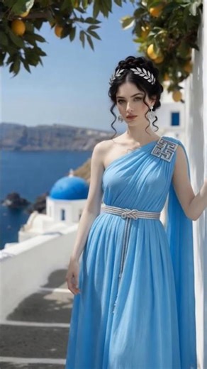 3 Mediterranean Blue Looks in 10 Seconds ✨ #fashion #fashionstyle