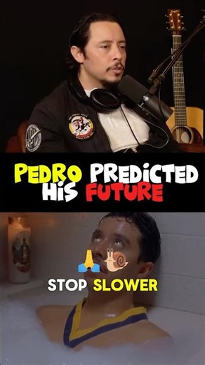 Pedro’s Advice Became Real Life #podcast #movie