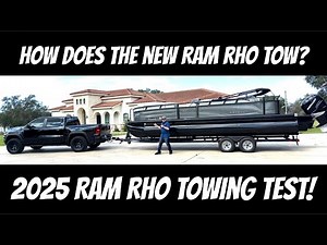2025 Ram RHO Towing the Boat?