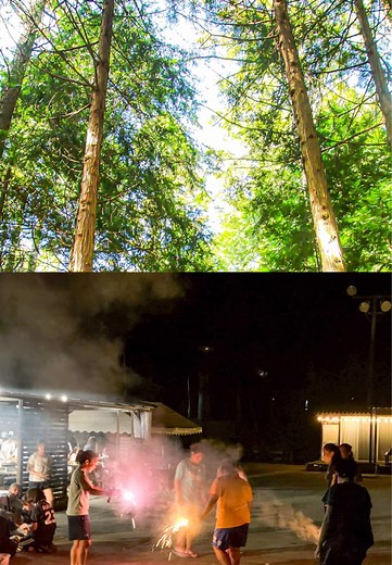春のやわらかな陽ざしに包まれて、自然の中で心ほどけるひととき。 山中湖マウカリゾートアズミーキャンプ場で、特別な春キャンプを楽しみませんか？ #山中湖キャンプ #山中湖春キャンプ #山中湖ファミリーキャンプ #山中湖maukaresortazmy @MAUKARESORTAZMY