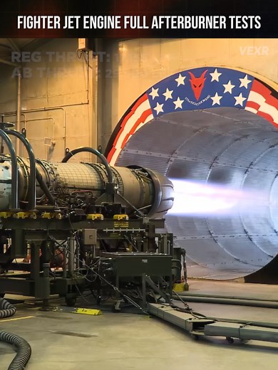 Fighter Jet Engine Afterburner Tests | Military Engineering