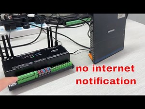 how to check network state and internet for home automation by IFTTT