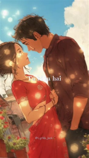 Tu hi tu hai 💞🎗️❣️ || Aesthetic Lyrics || Whatsapp Status #aesthetic #lyrics #trending