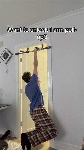 These 2 exercises unlock the one arm pull-up #calisthenics