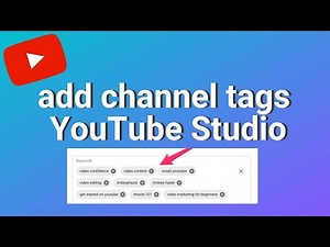 How To Add Channel Tags On YouTube | Channel Tags Youtube Tutorial | YouTube Channel Tags