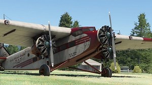 First look at the TukanFlightSim Ford Trimotor 5AT in Microsoft Flight Simulator