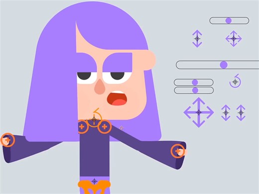 duik脚本与keeday tool 尝试拽姐的绑定