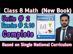 Class 8th Math New book Exercise 2.10 Complete|8th Math New book 2023-24 |8 class math#8thclass