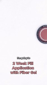 How to do a simple 2 week fill with fiber gel. Something so satisfying watching YN @karenfornails apply it. | Young Nails