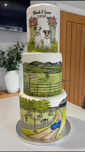 45K views · 790 reactions | ❤️ Absolutely loving this farm wedding cake creation by Elen at Doodlebee! | Farmers Weekly | Facebook