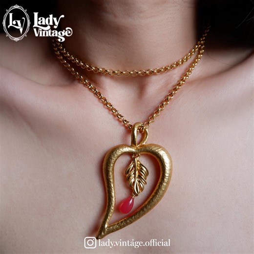 Ladyvintage | Dây chuyền dáng dài hàng hãng mới DC250326 - price 680k --------------------------------- LADY VINTAGE - Classic & Classy 🔸 Hình shop tự... | Instagram