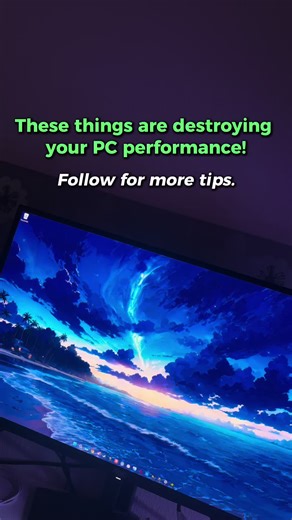 Make sure you take care of these simple things! Follow for more tips. #pc #gaming #tune #gamingtips #pcsetup