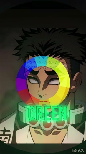 Demon Slayer Color wheel trend #edit #anime #demonslayer