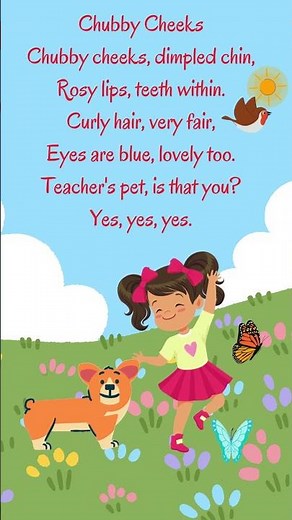 Chubby Cheeks Rhyme Fun Nursery Rhyme for Kids