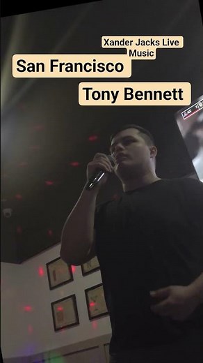 Bar Karaoke - Tony's " I left my heart in san francisco" #livemusic #singer #lovesong #sad #karaoke