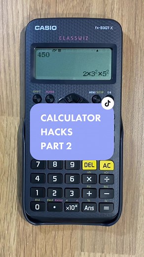 Calculator Hacks Part 2 #maths #gcse #gcsemathsrevision #mathstok #revision #study #fyp #AQA #EDEXCEL #OCR #calculator #calculatorhack