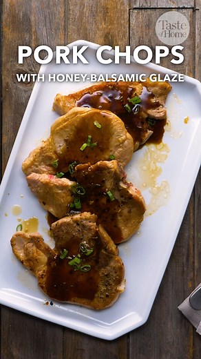 9.8K views · 1.4K reactions | The honey-balsamic glaze is what makes this dish! Get the full recipe: https://trib.al/qfir6zj | Taste of Home | Facebook