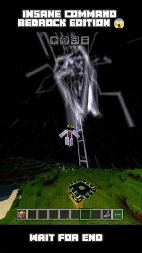 Minecraft Insane Command | #shorts #minecraft