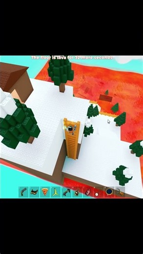 Slippery Stage in Roblox The Floor Is LAVA! Map