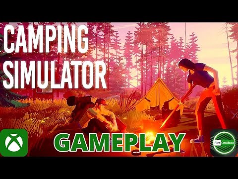 Camping Simulator: The Squad - Gameplay on Xbox